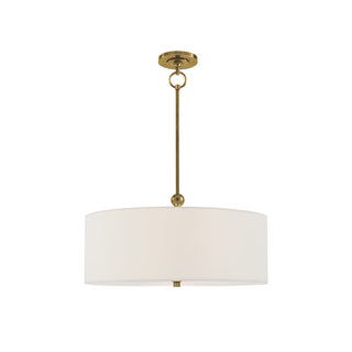 Olvynis Suspension Moderne Minimaliste en Laiton et Tissu