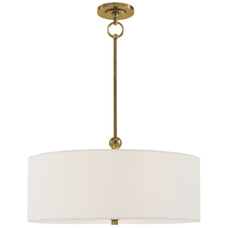 Olvynis Suspension Moderne Minimaliste en Laiton et Tissu