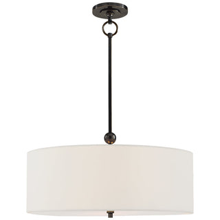 Olvynis Suspension Moderne Minimaliste en Laiton et Tissu