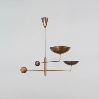 Stella Lustre Sculptural Industriel
