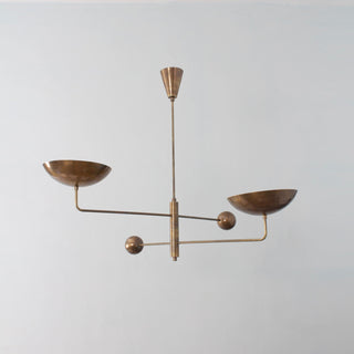 Stella Lustre Sculptural Industriel