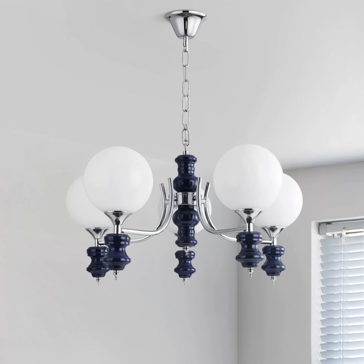 Ravira Lustre Regal Orb Givré