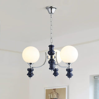 Aurora Lustre Regal Orb Givré