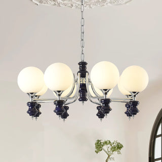 Aurora Lustre Regal Orb Givré
