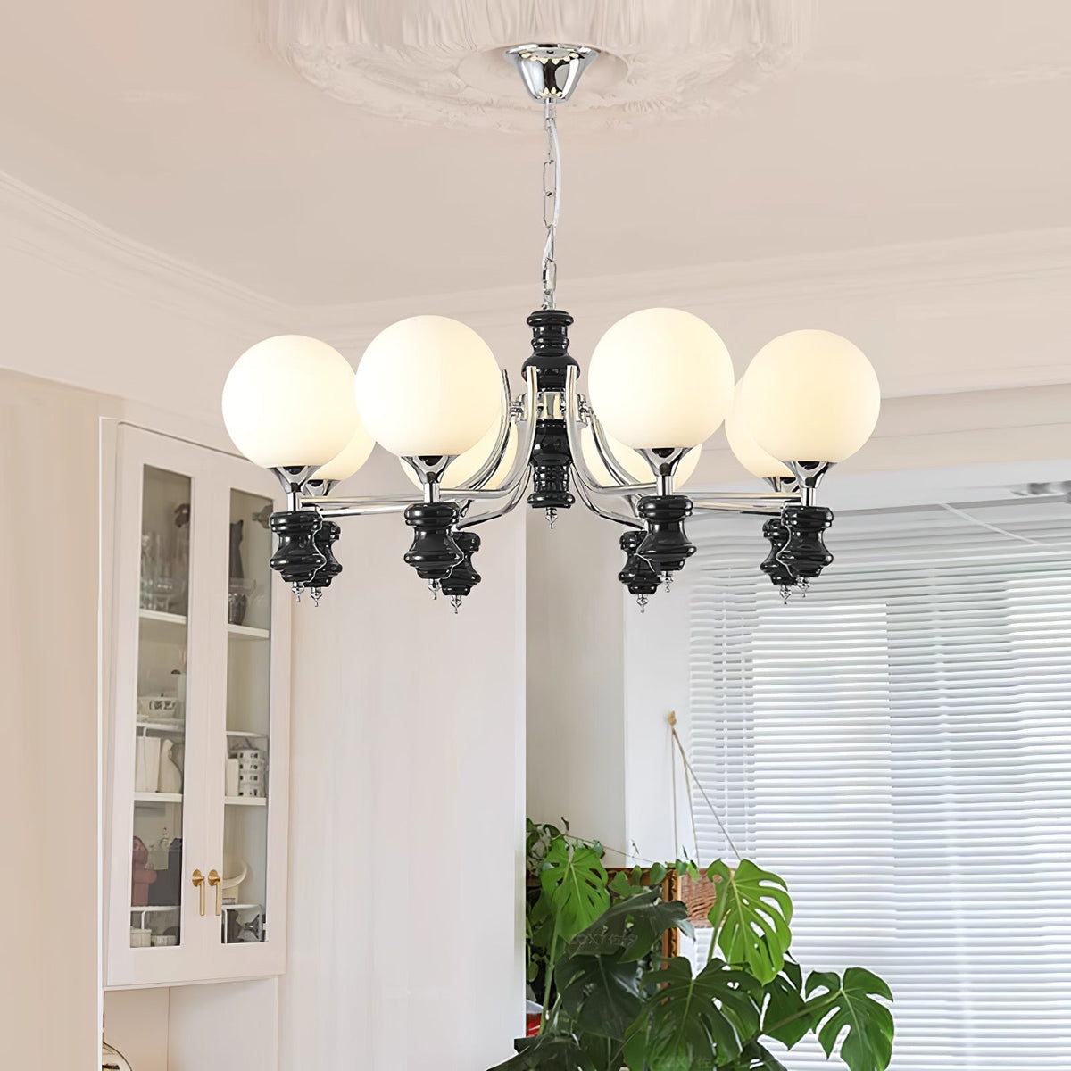 Ravira Lustre Regal Orb Givré