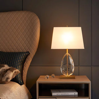 Ulliryre Lampe de Bureau en Cristal Luxe