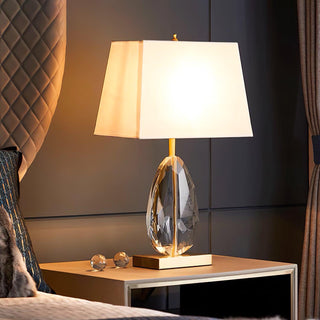 Ulliryre Lampe de Bureau en Cristal Luxe