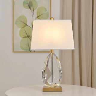 Ulliryre Lampe de Bureau en Cristal Luxe