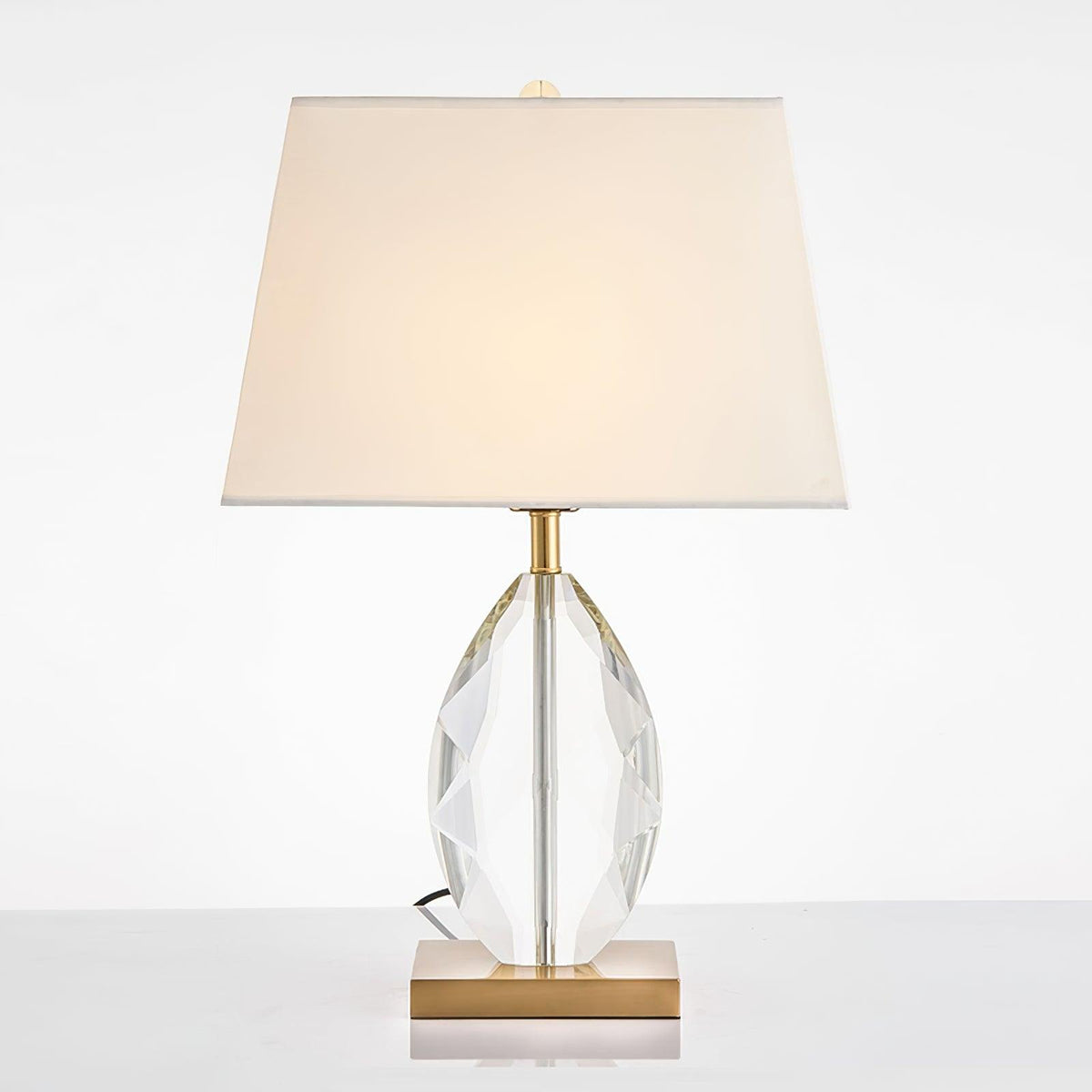 Ulliryre Lampe de Bureau en Cristal Luxe