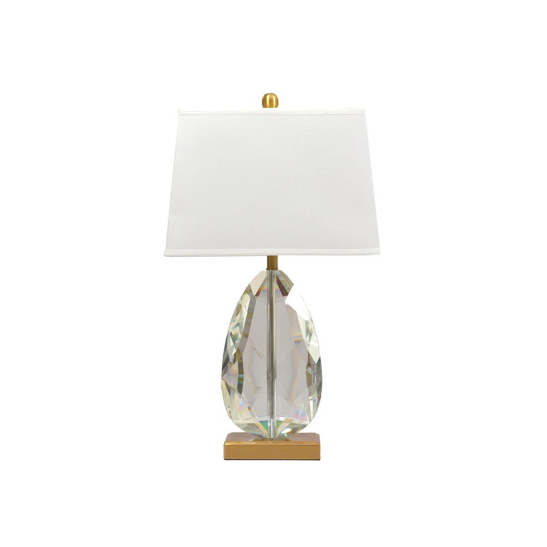 Ulliryre Lampe de Bureau en Cristal Luxe