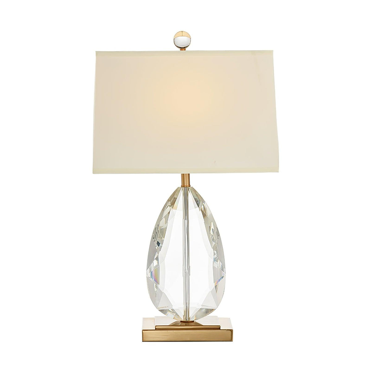 Ulliryre Lampe de Bureau en Cristal Luxe