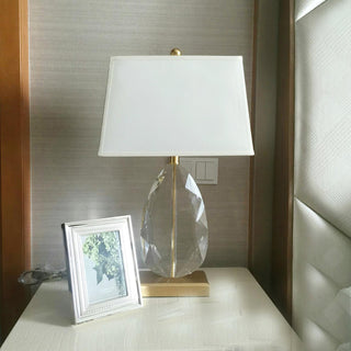 Ulliryre Lampe de Bureau en Cristal Luxe