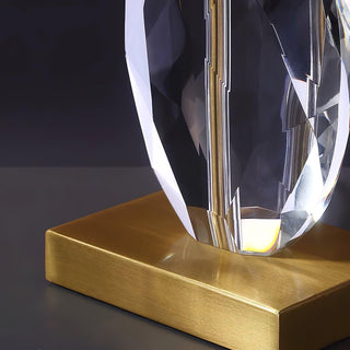 Ulliryre Lampe de Bureau en Cristal Luxe