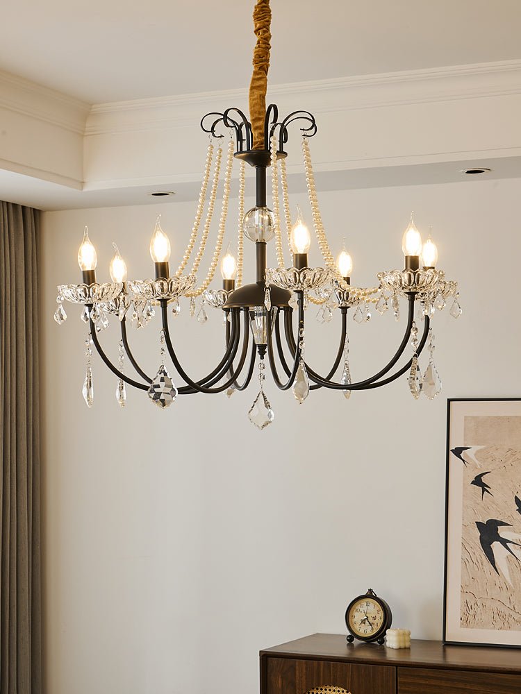 Darine Lustre Classique Postmoderne de Luxe en Cristal