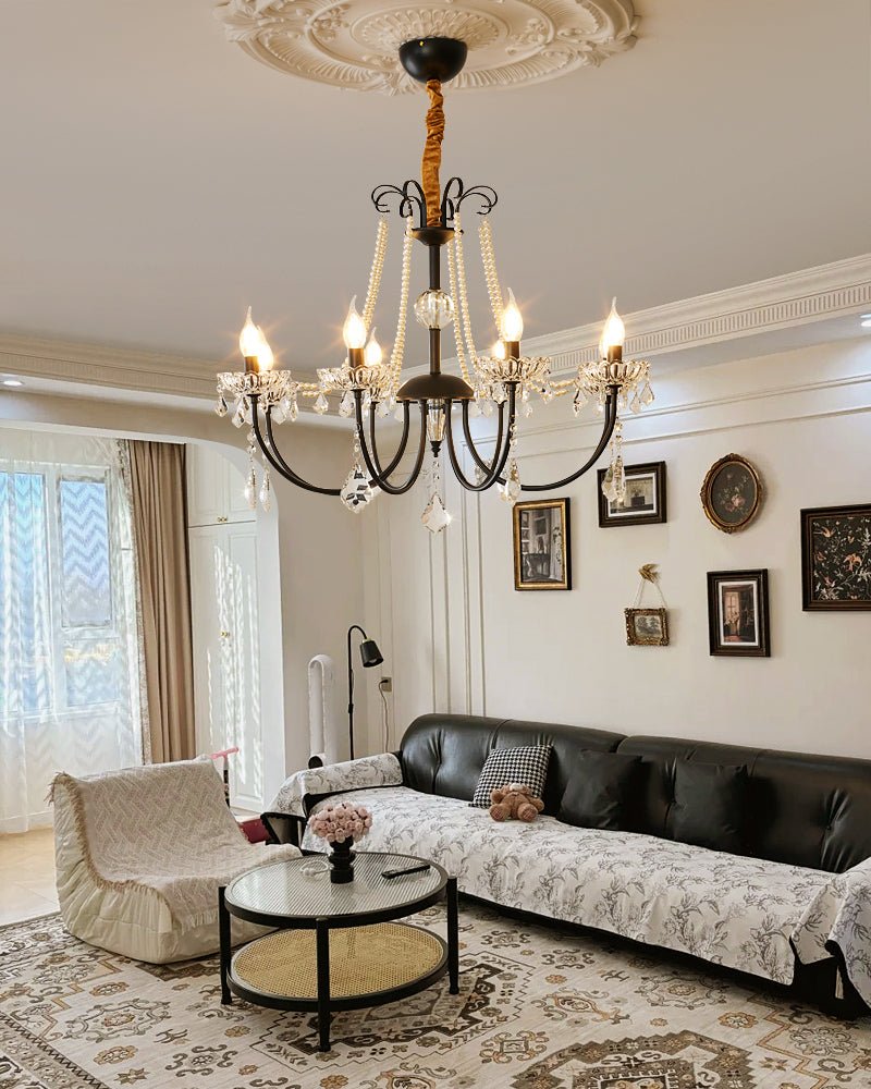 Darine Lustre Classique Postmoderne de Luxe en Cristal