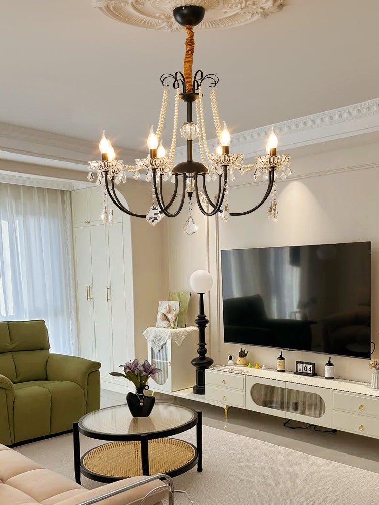 Darine Lustre Classique Postmoderne de Luxe en Cristal