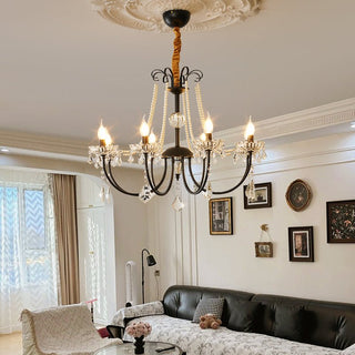 Ivinila Lustre Classique Postmoderne de Luxe en Cristal