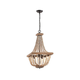 Aursorir Lustre Postmoderne Luxe Bois Métal