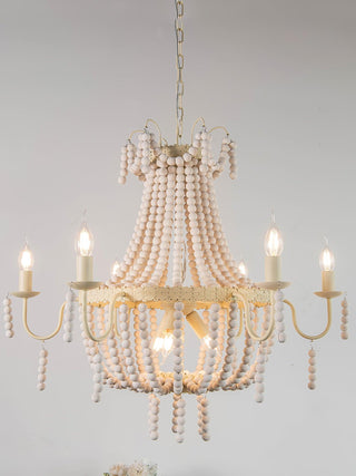 Wayne Lustre En Bois de Luxe