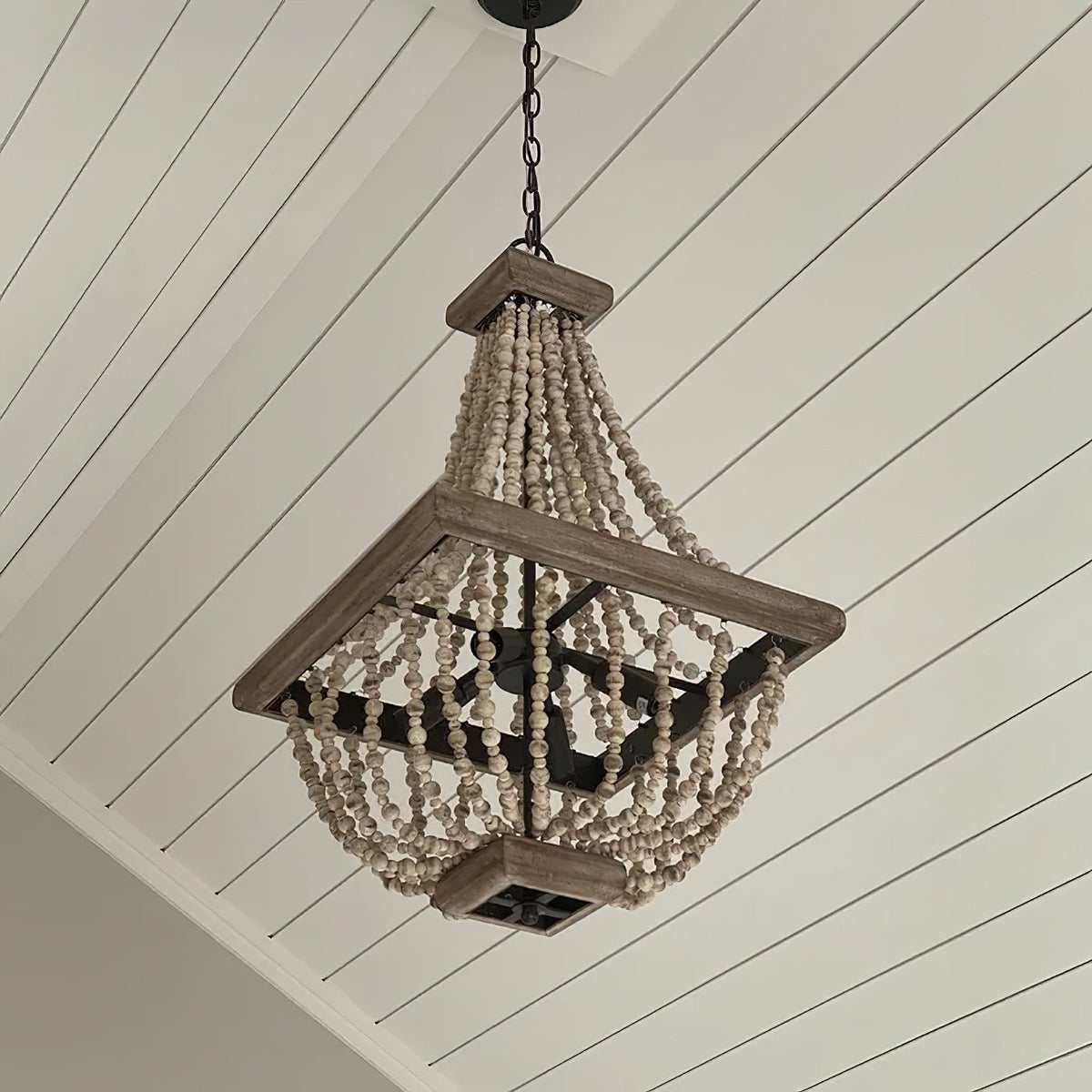 Aursorir Lustre Postmoderne Luxe Bois Métal