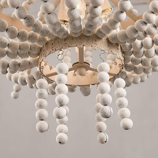 Wayne Lustre En Bois de Luxe