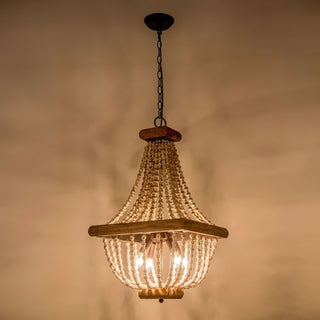 Aursorir Lustre Postmoderne Luxe Bois Métal
