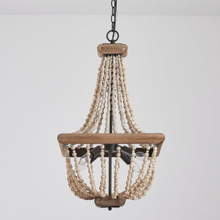Aursorir Lustre Postmoderne Luxe Bois Métal