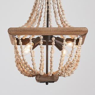 Aursorir Lustre Postmoderne Luxe Bois Métal