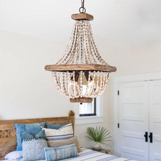 Aursorir Lustre Postmoderne Luxe Bois Métal
