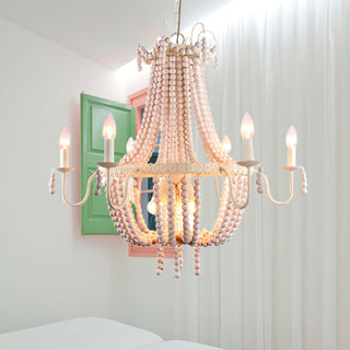 Wayne Lustre En Bois de Luxe