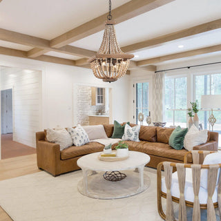 Aursorir Lustre Postmoderne Luxe Bois Métal