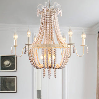Wayne Lustre En Bois de Luxe
