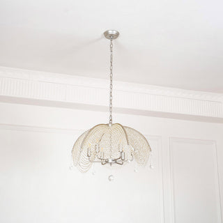 Ulsilus Lustre Cristal Perles Élégance