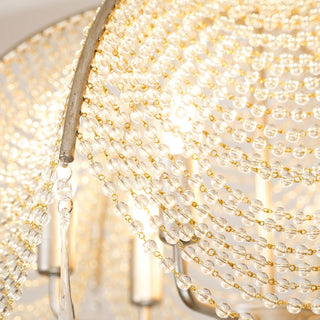 Ulsilus Lustre Cristal Perles Élégance