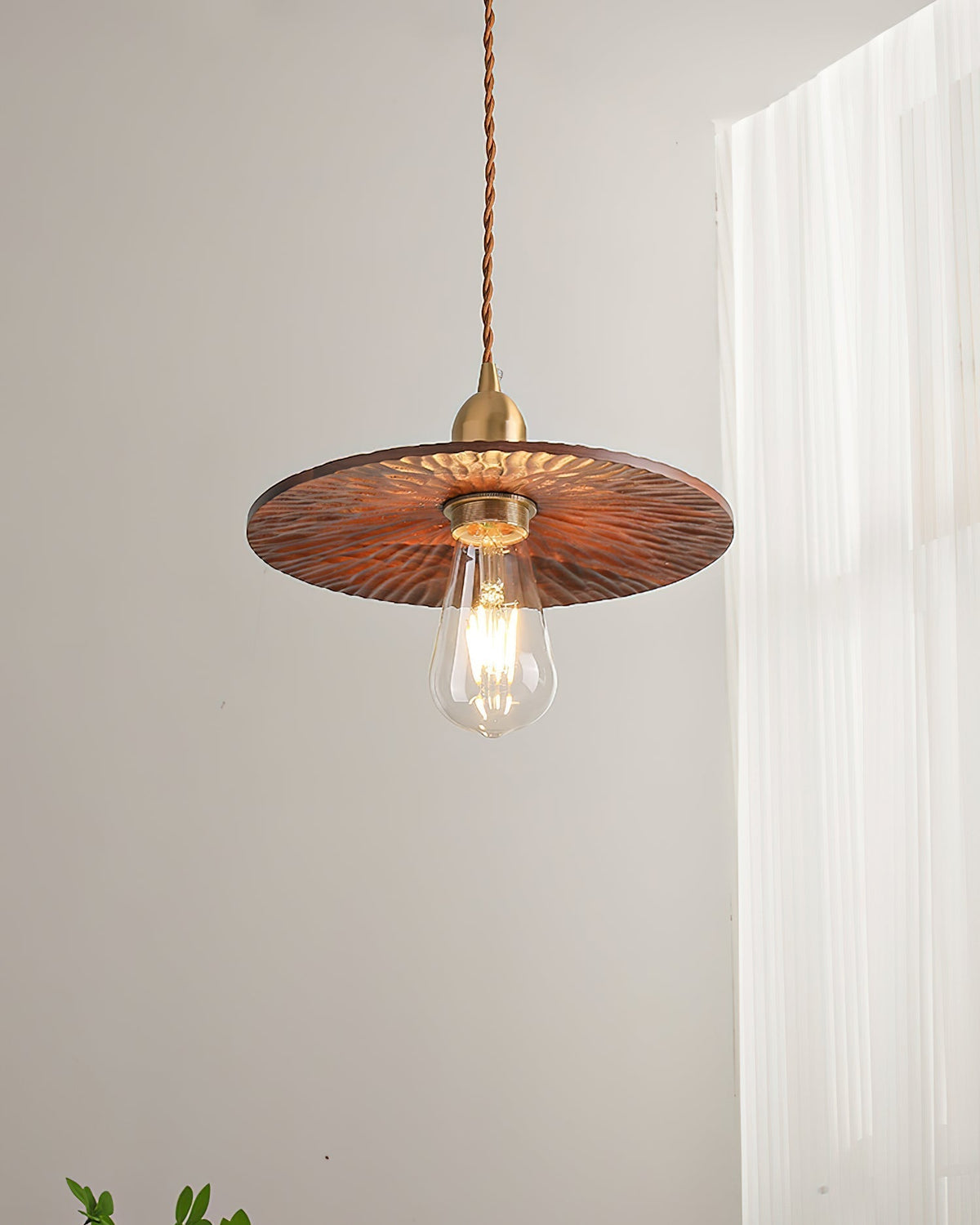 Rei Wood Pendant Lamp-Neutral Decor