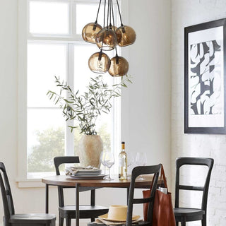 Ucaryra Suspension Moderne Minimaliste Verre Métal