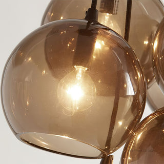 Ucaryra Suspension Moderne Minimaliste Verre Métal