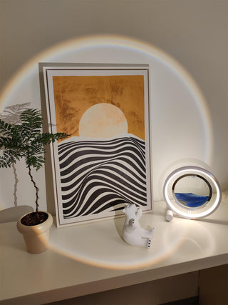 Ciririra Lampe de Table Abstraite