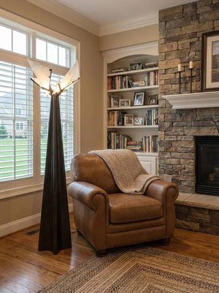 Religieuse Alabaster Floor Lamp-Neutral Decor