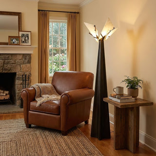 Religieuse Alabaster Floor Lamp-Neutral Decor