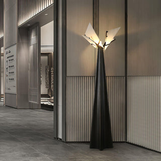 Religieuse Alabaster Floor Lamp-Neutral Decor