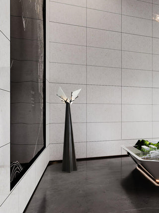 Religieuse Alabaster Floor Lamp-Neutral Decor