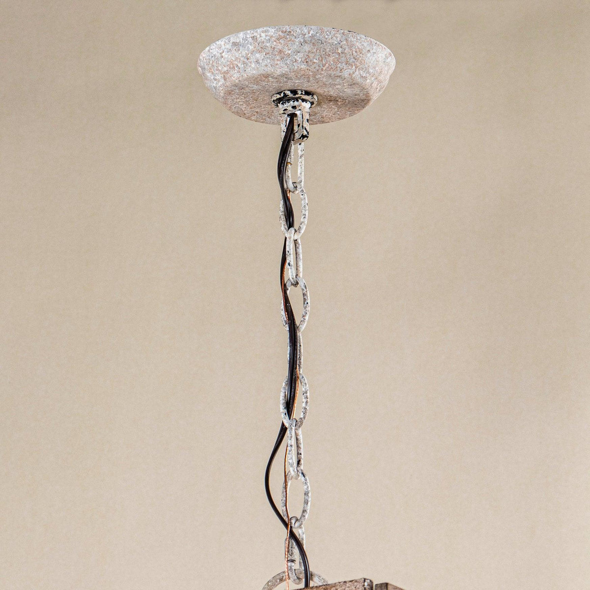 Zelaeora Suspension Métal Bois Créativité Individuelle 4 Lumières