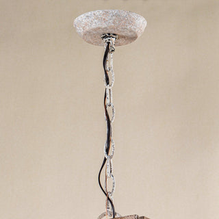 Zelaeora Suspension Métal Bois Créativité Individuelle 4 Lumières