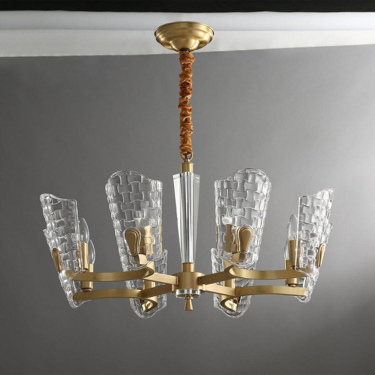 Radiant Lustre de Luxe en Laiton