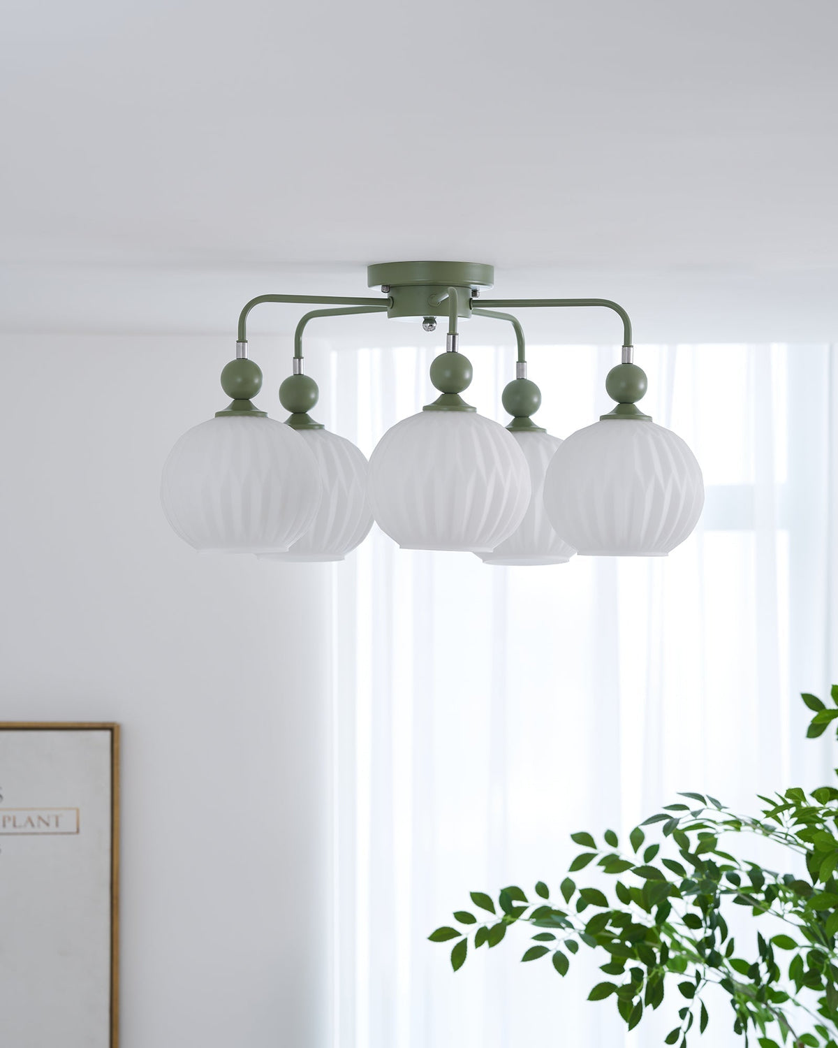 Viphaan Lampe Plafonnier en Céramique Nordique