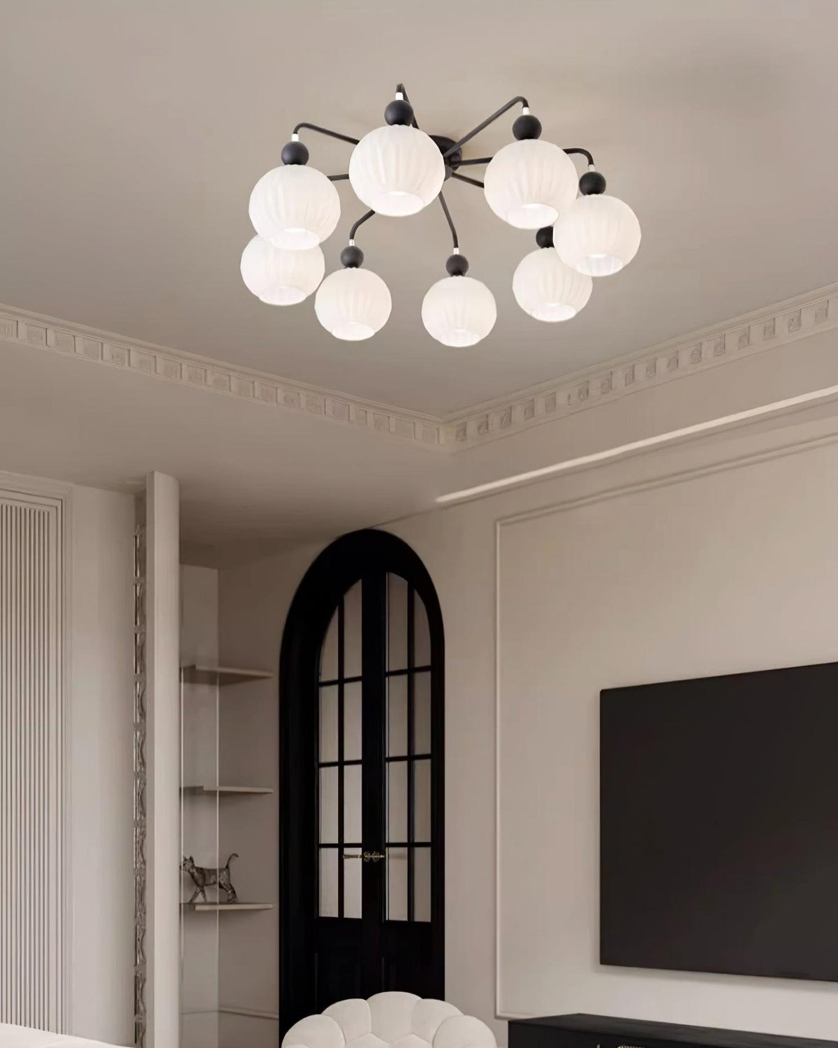 Renee Ceiling Light-Neutral Decor