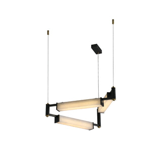 Arsorara Lustre Moderne Minimaliste Laiton Alabastre