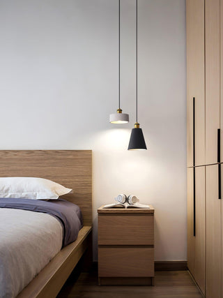 Trio Lampe Suspendue Industrielle en Résine