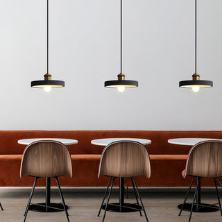 Trio Lampe Suspendue Industrielle en Résine
